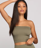 Sleek And Seamless Knit Bandeau provides essential lift and support for creating your best summer outfits of the season for 2023!