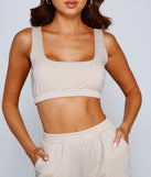 Keep It Chill Pajama Crop Top provides essential lift and support for creating your best summer outfits of the season for 2023!