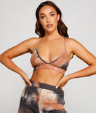 Tie Dye Ribbed Knit Pajama Bralette provides essential lift and support for creating your best summer outfits of the season for 2023!