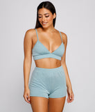 Cozy Basic Triangle Pajama Bralette provides essential lift and support for creating your best summer outfits of the season for 2023!