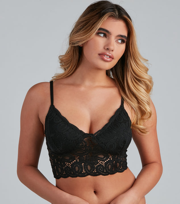 Effortless And Sultry Lace Bralette provides essential lift and support for creating your best summer outfits of the season for 2023!
