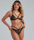 Shimmery And Sultry Caged Bra And Panty Set provides essential lift and support for creating your best summer outfits of the season for 2023!