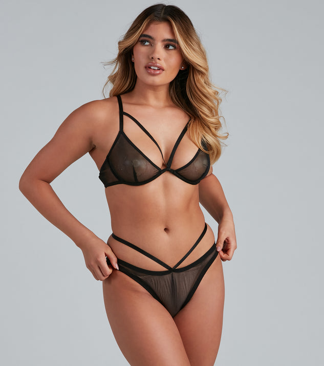 Shimmery And Sultry Caged Bra And Panty Set provides essential lift and support for creating your best summer outfits of the season for 2023!