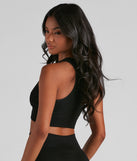 You’ll look stunning in the At Your Leisure Seamless Bralette when paired with its matching separate to create a glam clothing set perfect for parties, date nights, concert outfits, back-to-school attire, or for any summer event!