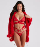 Edgy Display Lace Bra And Panty Set provides essential lift and support for creating your best summer outfits of the season for 2023!