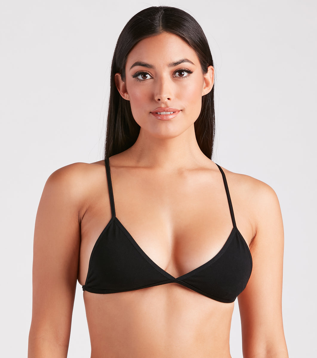 Dominique Womens Lacee Contour Lace T-Shirt Bra Black 30A One Size