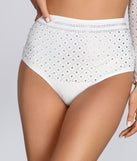 You’ll look stunning in the Pretty In Pearls High Waist Briefs when paired with its matching separate to create a glam clothing set perfect for a New Year’s Eve Party Outfit or Holiday Outfit for any event!