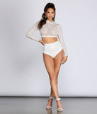 Pretty In Pearls High Waist Briefs