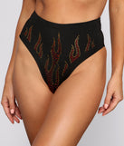 Hot Flame High Waist Briefs provides essential lift and support for creating your best summer outfits of the season for 2023!