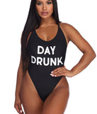 Day Drunk One Piece Swimsuit