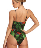 You’ll look stunning in the Tiki Tropics Swimsuit when paired with its matching separate to create a glam clothing set perfect for parties, date nights, concert outfits, back-to-school attire, or for any summer event!