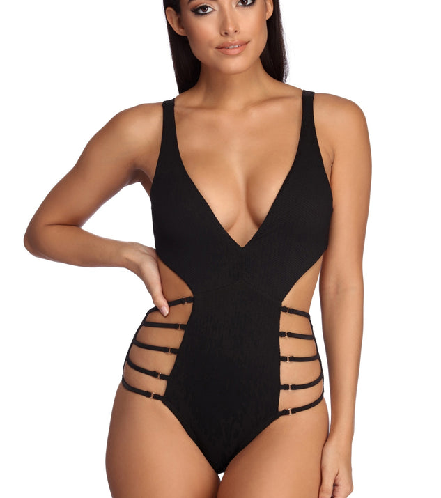 Stylish Side To Side Monokini