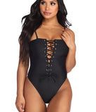 Laced Up Beauty Swimsuit