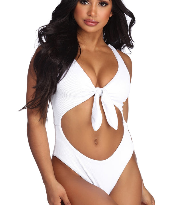 Ribbed And Ready Swimsuit