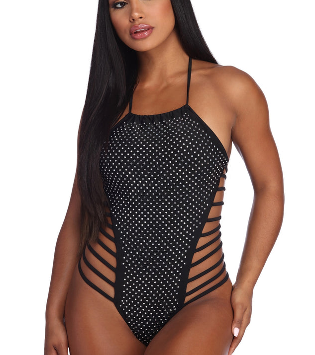 Radiate In Rhinestones Monokini