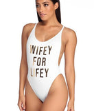Wifey For Lifey Swimsuit