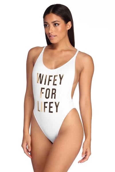 Wifey For Lifey Swimsuit