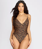 Wild Life Leopard Ruched Swimsuit for 2022 festival outfits, festival dress, outfits for raves, concert outfits, and/or club outfits