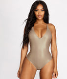 Show Your Shimmer Scoop Back Swimsuit is a trendy pick to create 2023 festival outfits, festival dresses, outfits for concerts or raves, and complete your best party outfits!