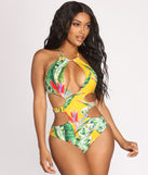 Escape To The Tropics One Piece Swimsuit