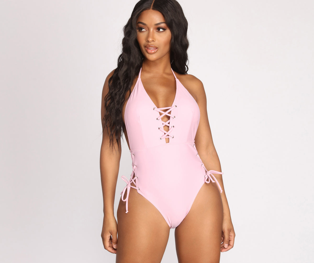 Windsor Bronzed And Boujee Side Hook Swimsuit