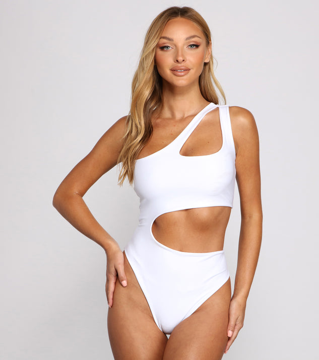 Chasing the Sun One-Piece Cutout Swimsuit