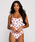 Bold And Flirty One-Piece Swimsuit