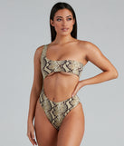 Fiercely Bold Cutout Swimsuit