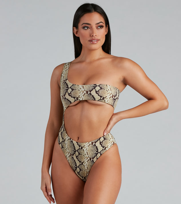 Fiercely Bold Cutout Swimsuit