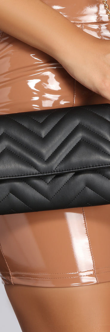 Essential Quilted Clutch