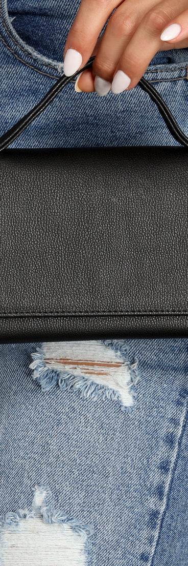 Top Handle Wallet Cross Body Purse