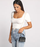 So Extra Faux Leather Mini Purse for 2022 festival outfits, festival dress, outfits for raves, concert outfits, and/or club outfits