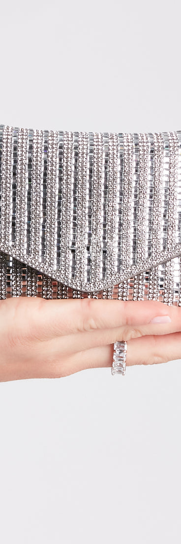 Glam VIP Rhinestone Mini Crossbody Bag