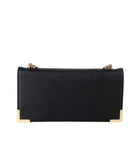 Wallet Crossbody With Metallic Hardware