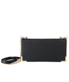 Wallet Crossbody With Metallic Hardware