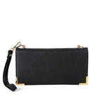 Wallet Crossbody With Metallic Hardware