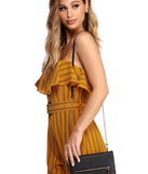 Wallet Crossbody With Metallic Hardware