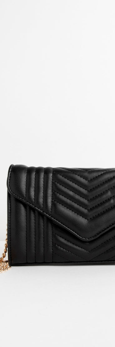 Vertical Quilt Envelope Purse