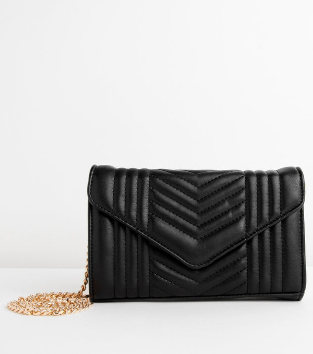 Vertical Quilt Envelope Purse