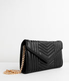Vertical Quilt Envelope Purse
