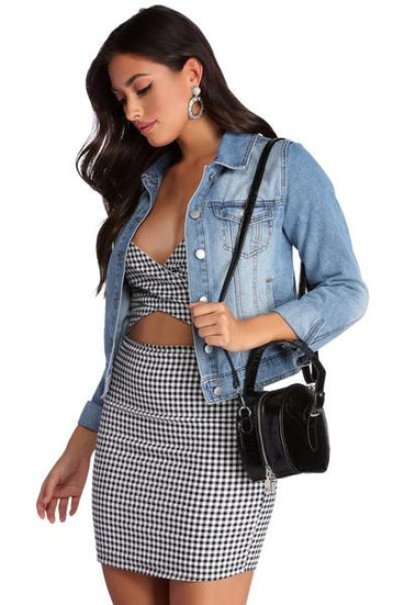 After While Crocodile Handbag is the perfect Homecoming look pick with on-trend details to make the 2023 HOCO dance your most memorable event yet!