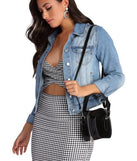 After While Crocodile Handbag is the perfect Homecoming look pick with on-trend details to make the 2023 HOCO dance your most memorable event yet!