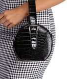 After While Crocodile Handbag