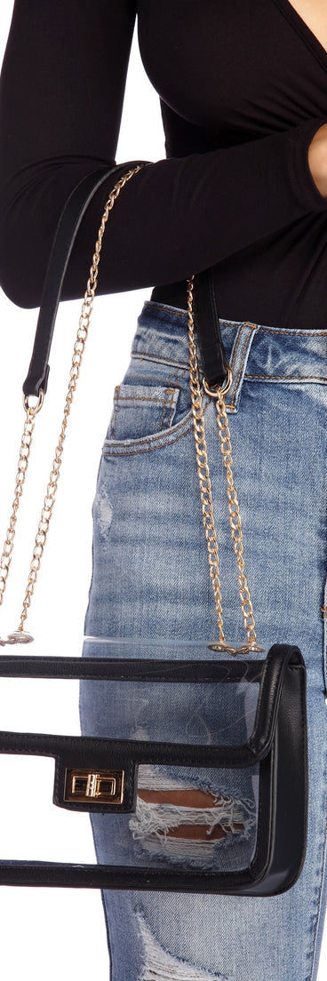 Clearly Chic Handbag for 2022 festival outfits, festival dress, outfits for raves, concert outfits, and/or club outfits