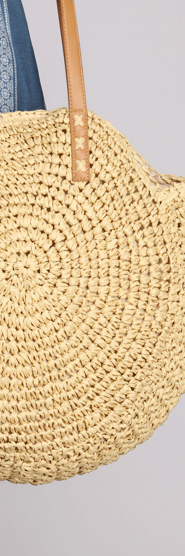 Full Circle Woven Tote