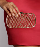 Gilded Cage Box Clutch is the perfect Homecoming look pick with on-trend details to make the 2023 HOCO dance your most memorable event yet!