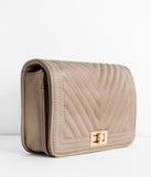 Casually Quilted Crossbody Purse