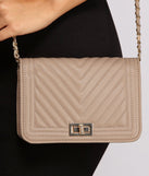 Casually Quilted Crossbody Purse