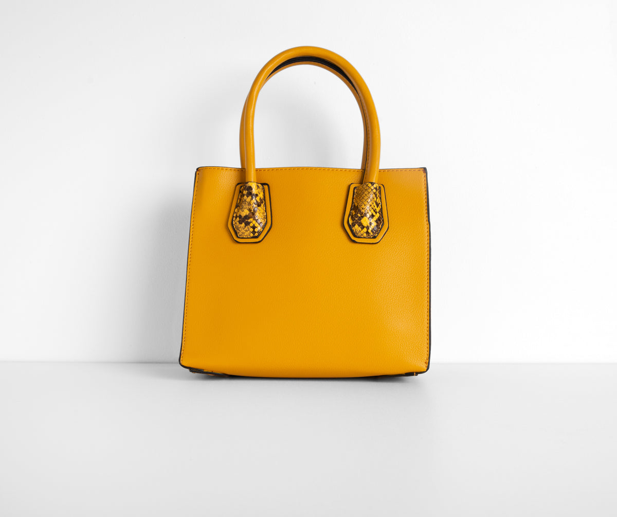 Poised And Chic Satchel
