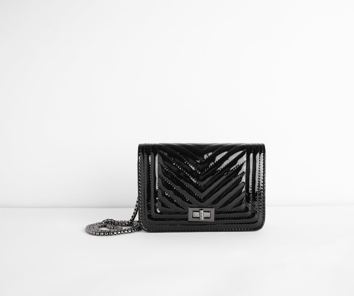 Quilted Crossbody Edgy Purse